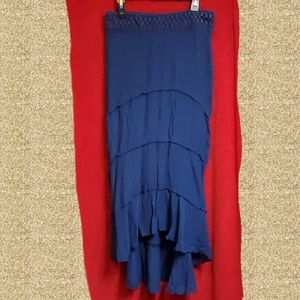 ❣B2G2 on$4items❣Iz BYER NAVY BLUE MAXI SKIRT